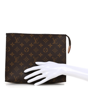LOUIS VUITTON Monogram Toiletry Pouch 26