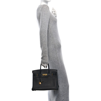 HERMES Togo Birkin 30 Black