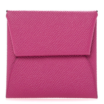 HERMES Epsom Bastia Coin Purse Rose Pourpre