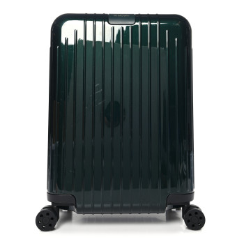 RIMOWA Gloss Polycarbonate Essential Lite Cabin Green