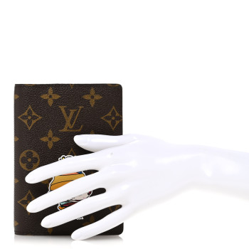LOUIS VUITTON Monogram Chibi Kinoko Small Ring Agenda Cover