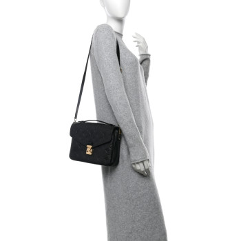 LOUIS VUITTON Empreinte Pochette Metis Black