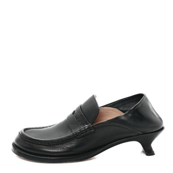 LOEWE Campo 40mm Loafers 37 Black LOEWE Campo 40mm Loafers 37 Black