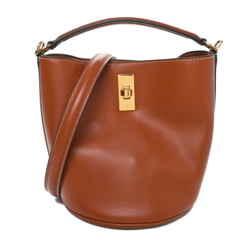 CELINE Smooth Calfskin Teen Bucket 16 Tan