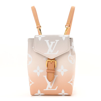 LOUIS VUITTON Monogram Giant By The Pool Tiny Backpack Brume