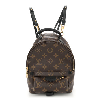 LOUIS VUITTON Monogram Palm Springs Backpack Mini