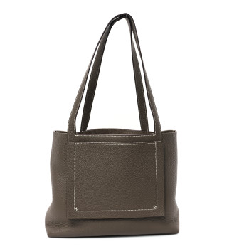 HERMES Taurillon Clemence Cabasellier 31 Etoupe