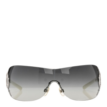 CHANEL CC Sunglasses 4145 White