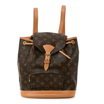 LOUIS VUITTON Monogram Montsouris MM Backpack