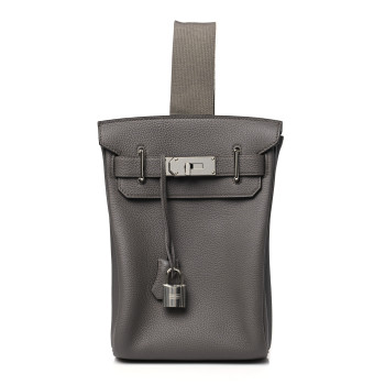 HERMES Togo Hac A Dos PM Backpack Etain
