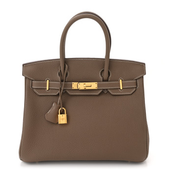 HERMES Togo Birkin 30 Etoupe HERMES Togo Birkin 30 Etoupe