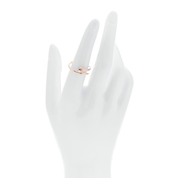 CARTIER 18K Pink Gold Small Juste Un Clou Ring 54 7