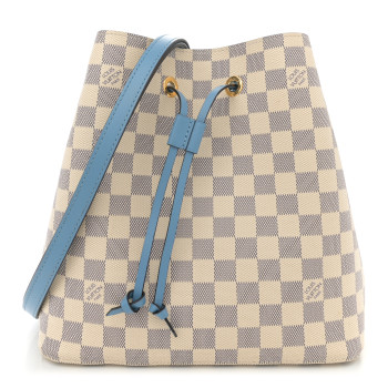 LOUIS VUITTON Damier Azur Neonoe MM Bleuet