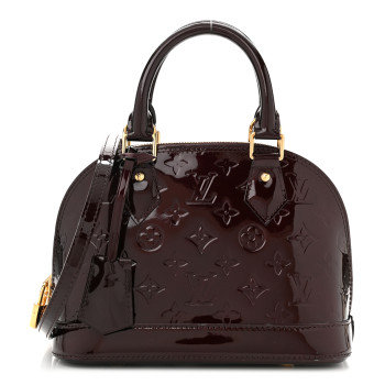 LOUIS VUITTON Vernis Alma BB Amarante