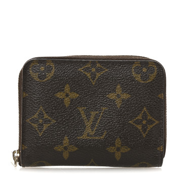 LOUIS VUITTON Monogram Zippy Coin Purse