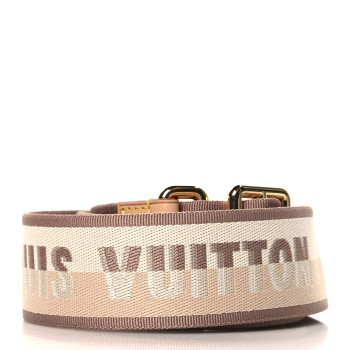 LOUIS VUITTON Jacquard Speedy Bandouliere 20 Shoulder Strap Beige