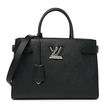 LOUIS VUITTON Epi Twist Tote Black