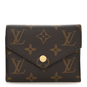 LOUIS VUITTON Monogram Victorine Wallet Rose Ballerine