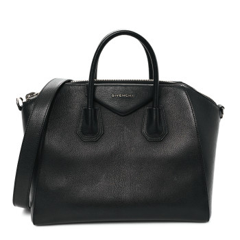 GIVENCHY Sugar Goatskin Medium Antigona Black