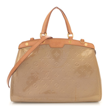 LOUIS VUITTON Vernis Brea MM Beige Poudre
