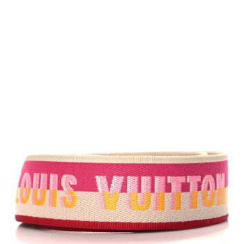 LOUIS VUITTON Jacquard Speedy Bandouliere 20 Shoulder Strap Fuchsia