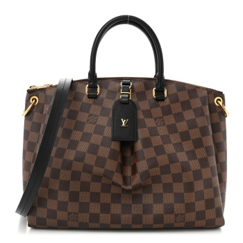  Damier Ebene Odeon Tote MM Black