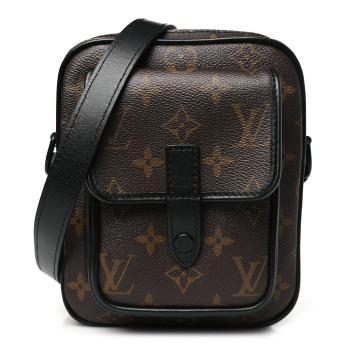 LOUIS VUITTON Monogram Macassar Christopher Wearable Wallet