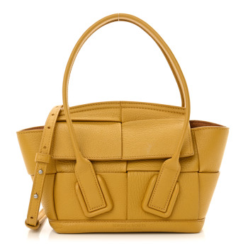 BOTTEGA VENETA Grained Calfskin Mini Maxi Intrecciato Arco 29