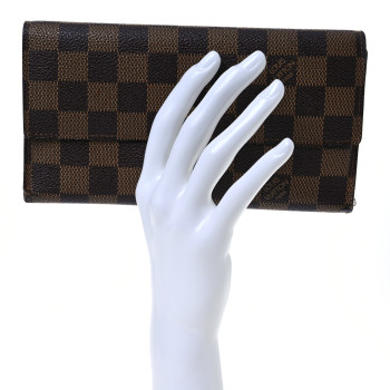 LOUIS VUITTON Damier Ebene Porte Tresor International Wallet