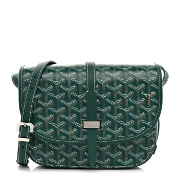 GOYARD Goyardine Belvedere II PM Messenger Bag Green