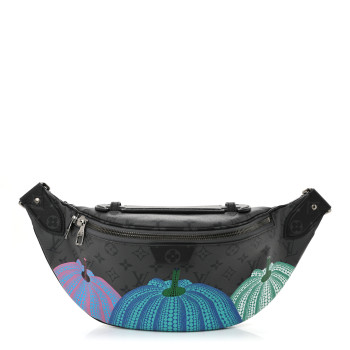 LOUIS VUITTON LV X YK Monogram Eclipse Reverse Pumpkin Bumbag Multicolor