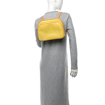 LOUIS VUITTON Vernis Murray backpack Yellow