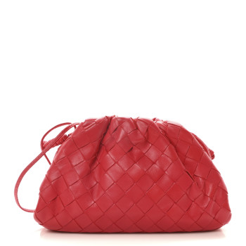 BOTTEGA VENETA Nappa Intrecciato The Mini Pouch Lollipop