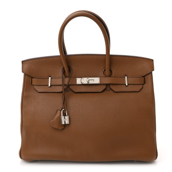 HERMES Togo BIRKIN 35 Alezan HERMES Togo BIRKIN 35 Alezan