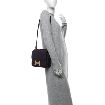 HERMES Epsom Constance 24 Raisin