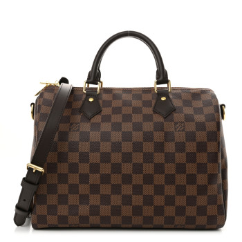 LOUIS VUITTON Damier Ebene Speedy Bandouliere 30