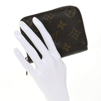 LOUIS VUITTON Monogram Zippy Coin Purse