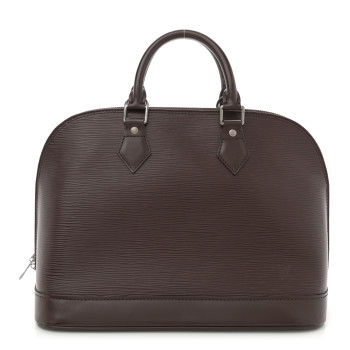 LOUIS VUITTON Epi Alma PM Moka
