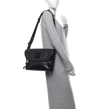 LOUIS VUITTON Monogram Eclipse Voyager PM Messenger