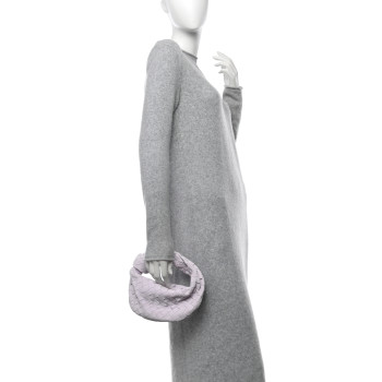 BOTTEGA VENETA Suede Intrecciato Mini Jodie Mirth Washed