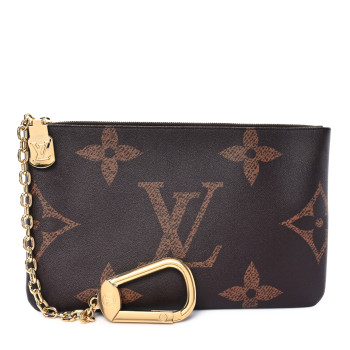 LOUIS VUITTON Monogram Pochette Cles XL