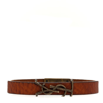 SAINT LAURENT Suede Opyum Bracelet L Dark Land