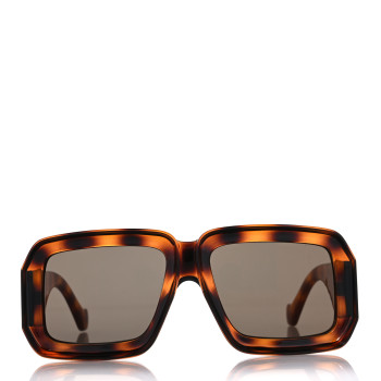 LOEWE Acetate Paula's Ibiza Dive In Mask Sunglasses LW40064W Havana