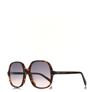 CELINE Acetate Square Sunglasses CL40244U Tortoise