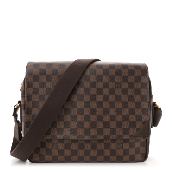 LOUIS VUITTON Damier Ebene Shelton MM