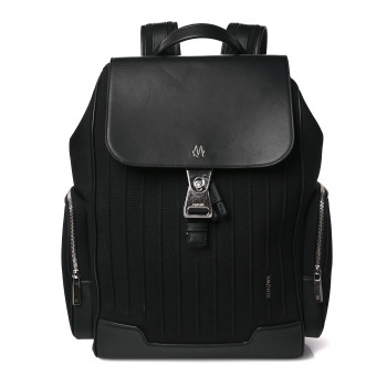 RIMOWA Canvas Calfskin Never Still Large Backpack Black