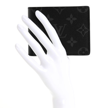 LOUIS VUITTON Monogram Eclipse Slender Wallet
