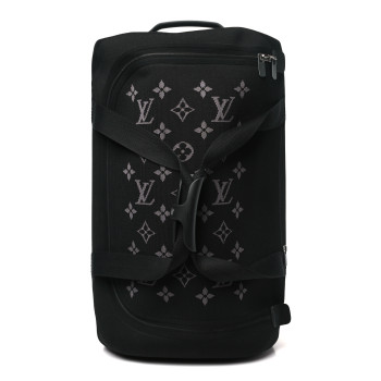 LOUIS VUITTON Knit Monogram Eclipse Horizon Soft Duffle 55
