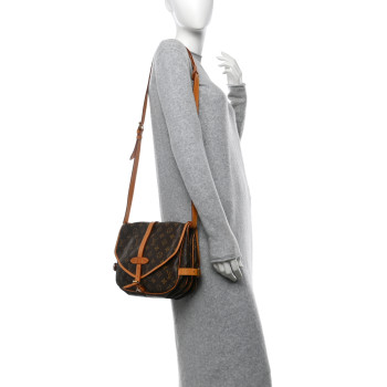 LOUIS VUITTON Monogram Saumur 30