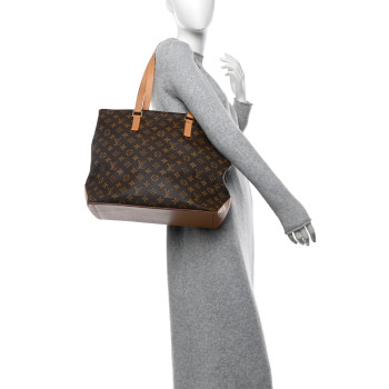 LOUIS VUITTON Monogram Cabas Mezzo